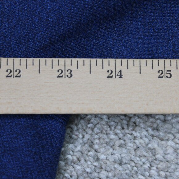 Under Armour Hoodie Womens Large Blue UA Threadborne Fleece Hooded Sweatshirt - Picture 12 of 13